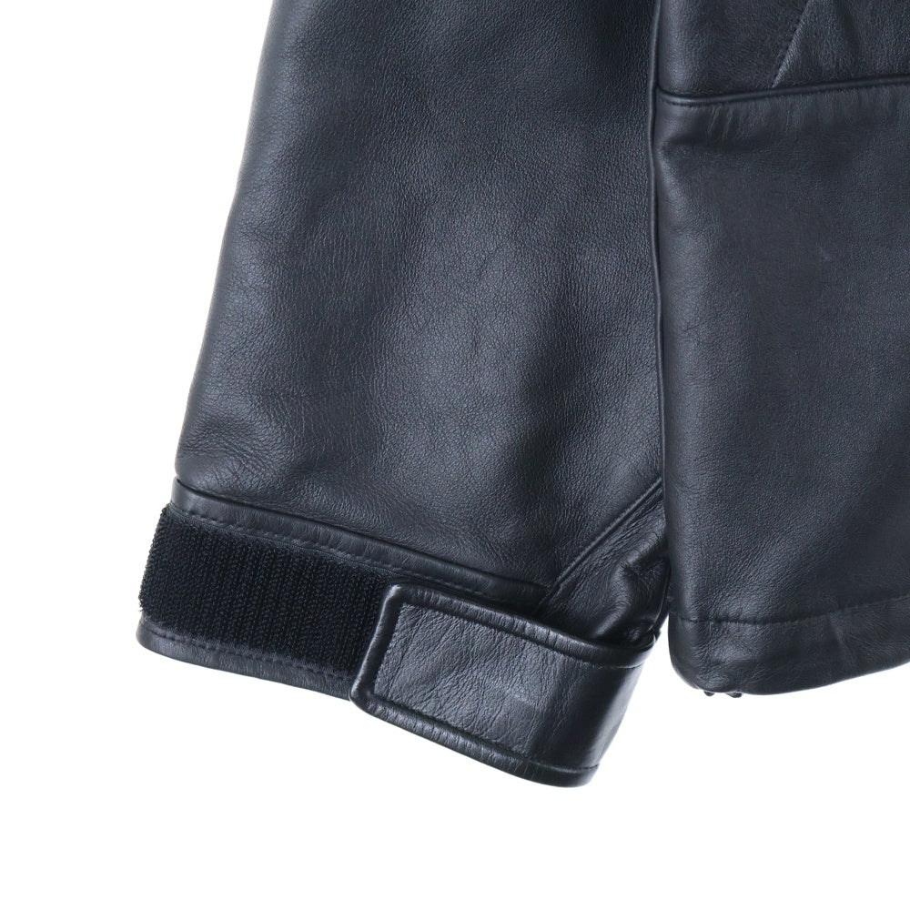 SUPREME(シュプリーム) 18AW ×THE NORTH FACE Leather Mountain Parka ノースフェイス レザーマウンテンパーカー ブラック NP61807I