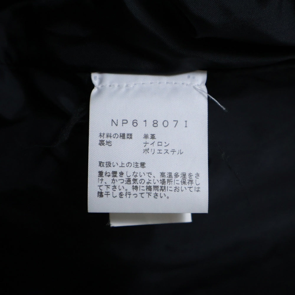 SUPREME(シュプリーム) 18AW ×THE NORTH FACE Leather Mountain Parka ノースフェイス レザーマウンテンパーカー ブラック NP61807I