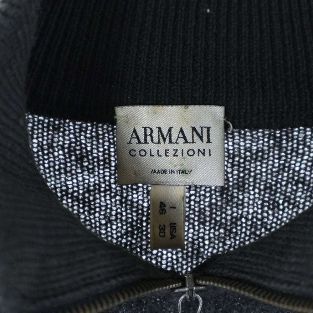 ARMANI COLLEZIONI(アルマーニ コレツィオーニ) ハイネック ニットセーター グレー