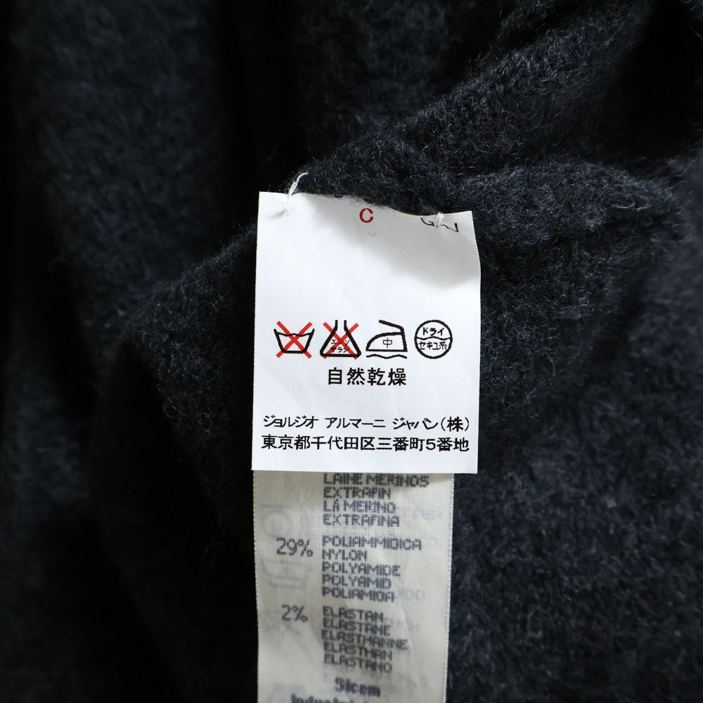 ARMANI COLLEZIONI(アルマーニ コレツィオーニ) ハイネック ニットセーター グレー