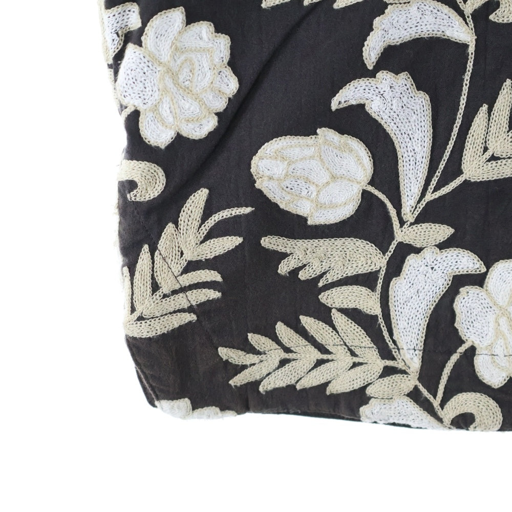 KITH(キス) 25SS Floral Woodpoint shirts フローラル ウッドポイント 半袖シャツ ブラウン