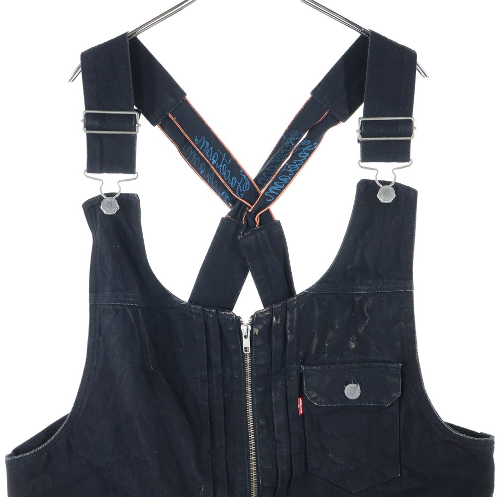 FACETASM(ファセッタズム) ×Levi's TYPE 1 VEST リーバイス タイプワン ベスト ブラック YA-VE-U01