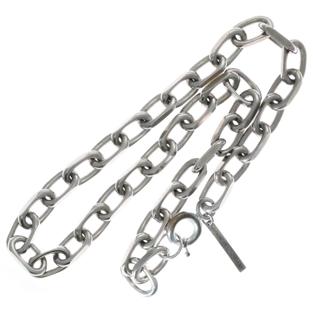 DRIES VAN NOTEN(ドリスヴァンノッテン) CHAIN NECKLESS チェーン ネックレス シルバー
