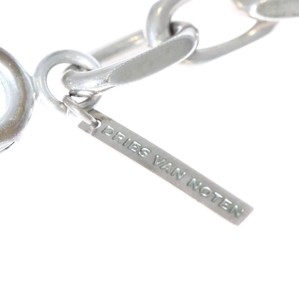 DRIES VAN NOTEN(ドリスヴァンノッテン) CHAIN NECKLESS チェーン ネックレス シルバー