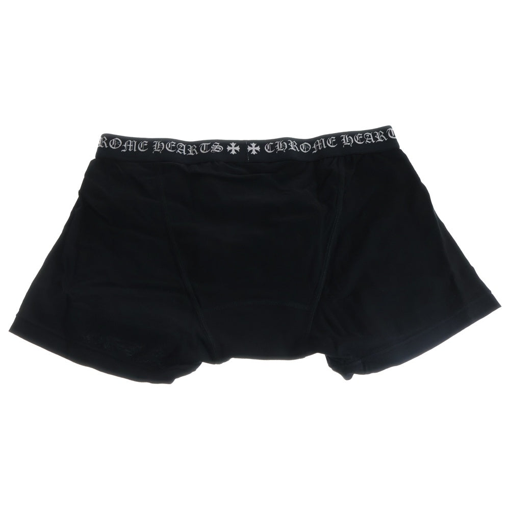 CHROME HEARTS(クロムハーツ) UNDERWEAR BOXER BRIEFS ホースシュープリント ボクサーブリーフ パンツ ブラック