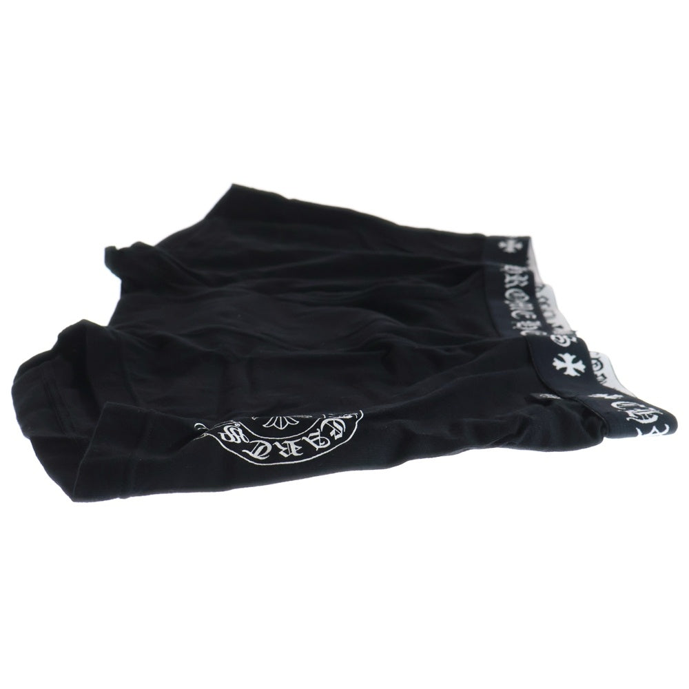CHROME HEARTS(クロムハーツ) UNDERWEAR BOXER BRIEFS ホースシュープリント ボクサーブリーフ パンツ ブラック