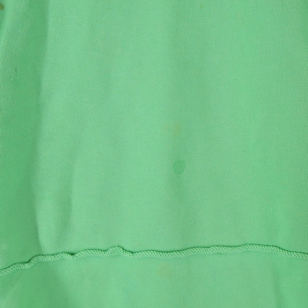 DIESEL(ディーゼル) D-ILSE-TWIST-COPY フーディー ワンピース レディース ロゴプリントプルオーバーパーカーワンピース 00SC8Y グリーン