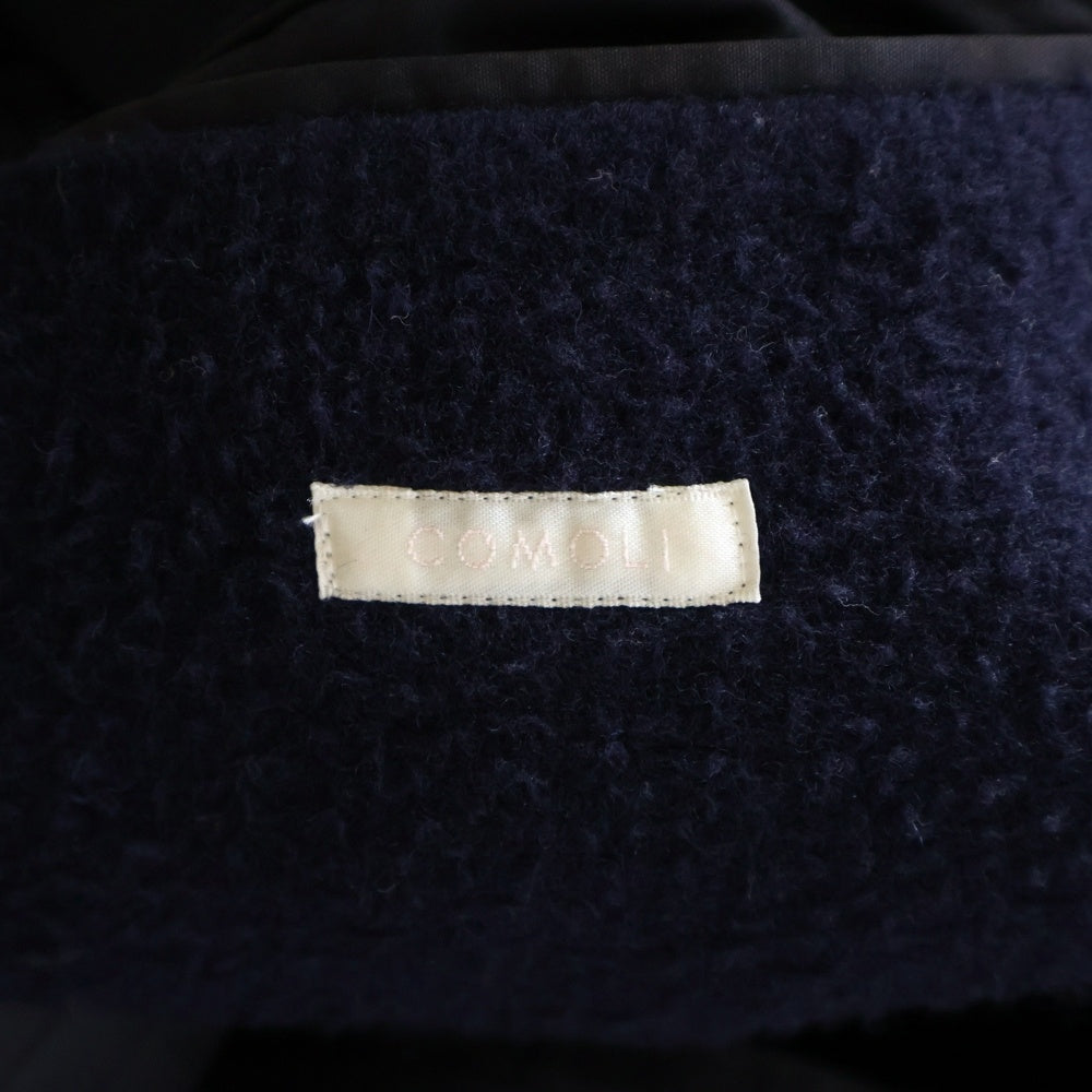COMOLI(コモリ) 16AW SAMPLE サンプル フリースライナータイロッケンコート ネイビー