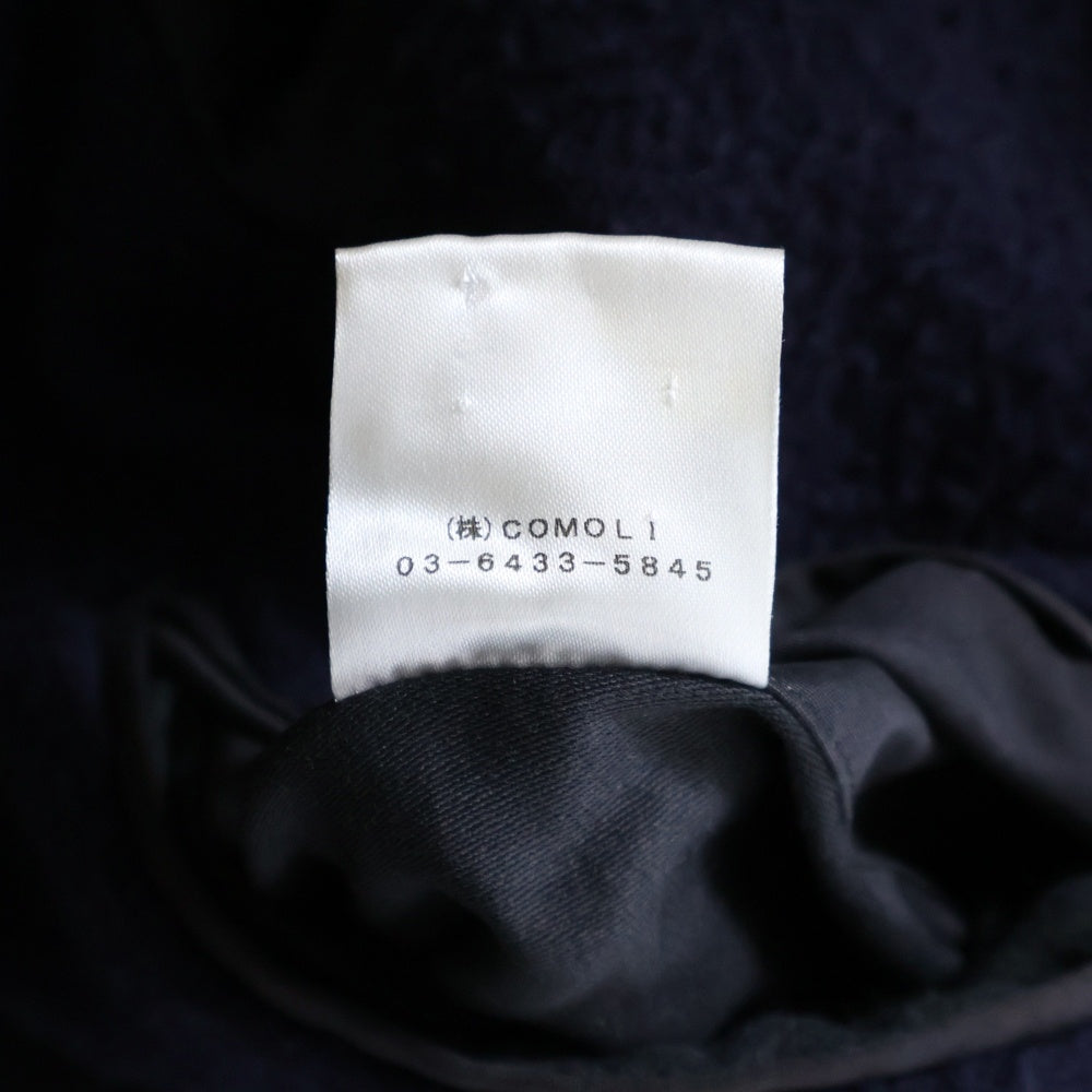 COMOLI(コモリ) 16AW SAMPLE サンプル フリースライナータイロッケンコート ネイビー