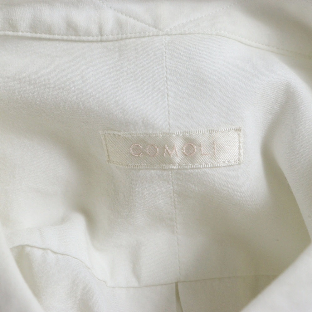 COMOLI(コモリ) 18SS コモリシャツ ボタンダウン長袖シャツ M01-02001
