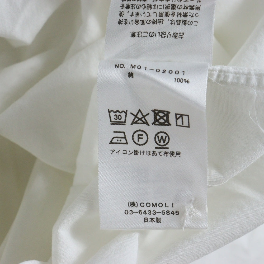 COMOLI(コモリ) 18SS コモリシャツ ボタンダウン長袖シャツ M01-02001