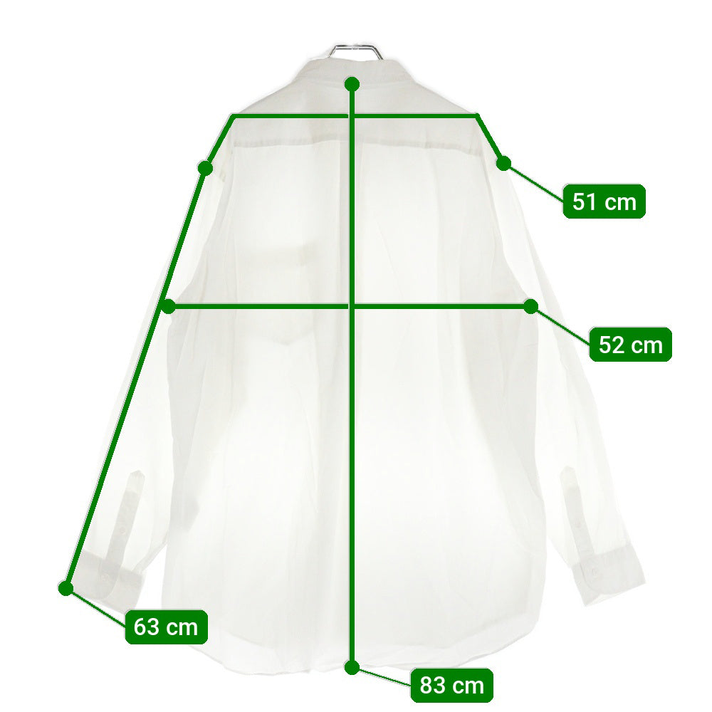 COMOLI(コモリ) 18SS コモリシャツ ボタンダウン長袖シャツ M01-02001