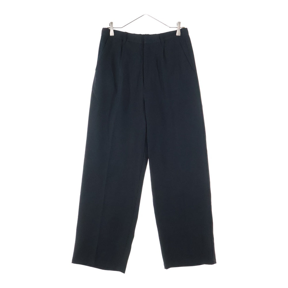 THE SHOP TK(ザ ショップ ティーケー) ストレートワイドスラックス ブラック
