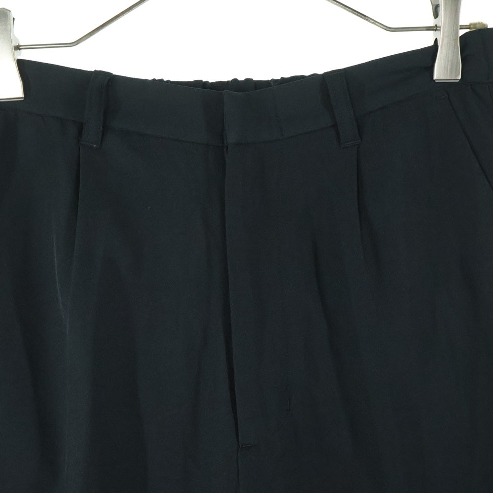 THE SHOP TK(ザ ショップ ティーケー) ストレートワイドスラックス ブラック