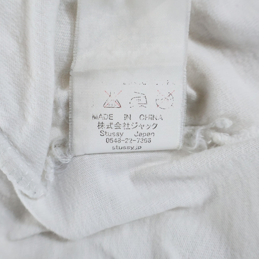 STUSSY(ステューシー) HIGH TIDE TEE ハイタイド 半袖Tシャツ カットソー ホワイト