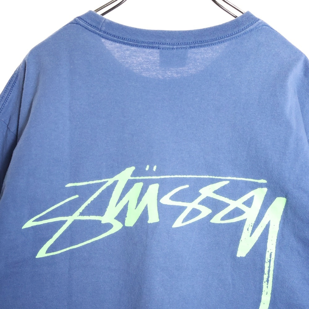 STUSSY(ステューシー) SURF STOCK TEE サーフストック 半袖Tシャツ カットソー ブルー