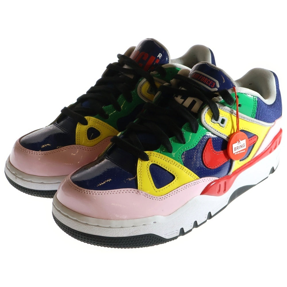 NIKE(ナイキ) ×NIGO AIR FORCE 3 LOW SP ニゴー エアフォース3 ローカットスニーカー マルチ US10/28cm HV0489-400