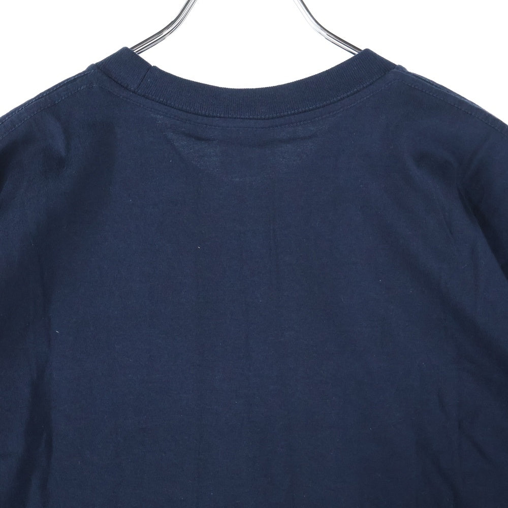 SUPREME(シュプリーム) 19AW Bandana Box Logo Tee バンダナボックスロゴティー ロゴプリントクルーネック半袖Tシャツ ネイビー