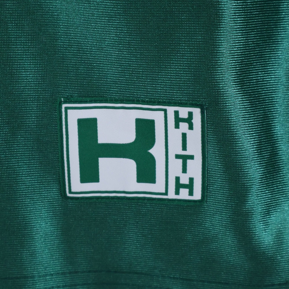 KITH(キス) Koda Cropped Football Jersey クロップド フットボール ジャージ 半袖Tシャツ レディース グリーン