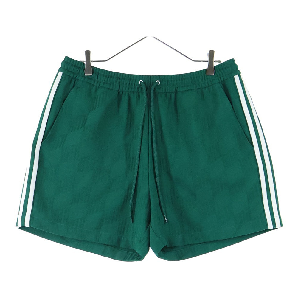 KITH(キス) ×ADIDAS FOOTBALL SHORT アディダス フットボール ショーツ レディース グリーン