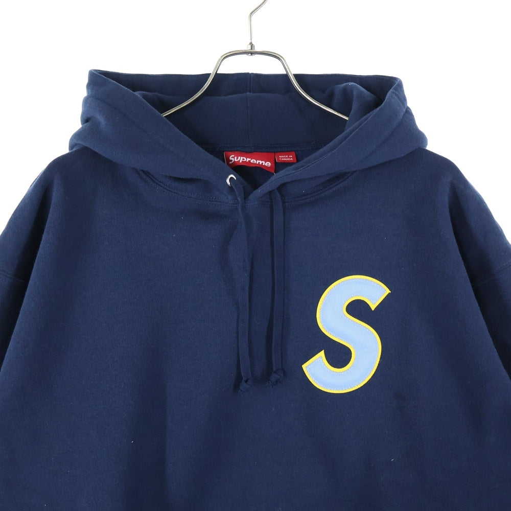 SUPREME(シュプリーム) 25SS S Logo Hooded Sweatshirt Sロゴ プルオーバーパーカー スウェット ネイビー