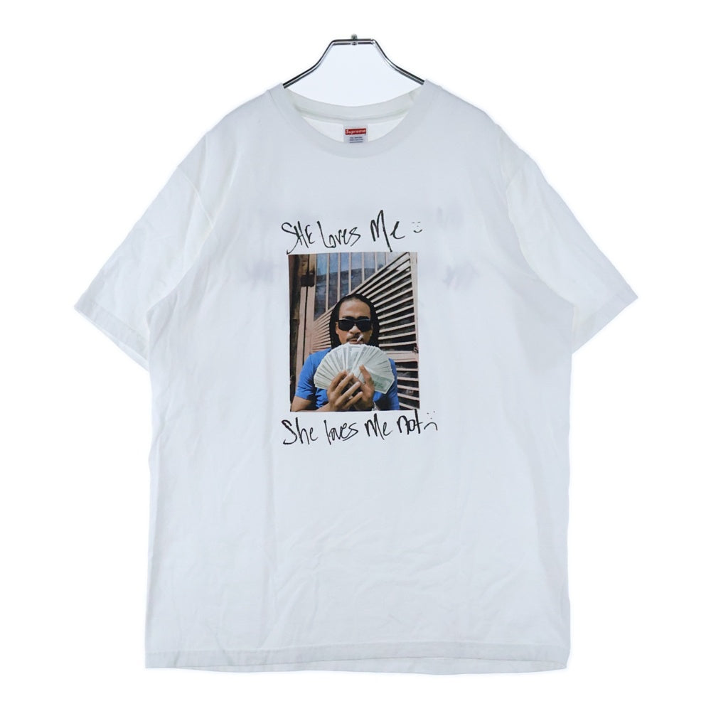 SUPREME(シュプリーム) 25SS Max B Tee マックスビー シーラブズミー フォトプリント クルーネック 半袖Tシャツ カットソー ホワイト