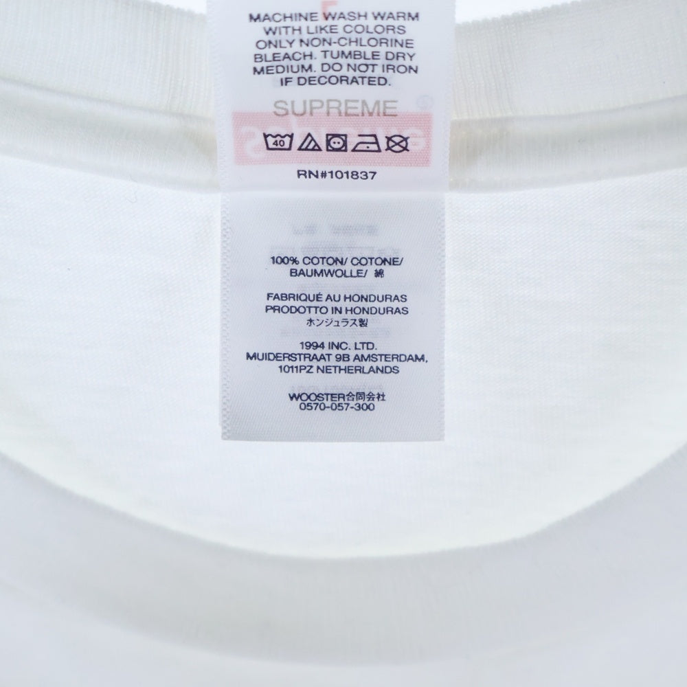 SUPREME(シュプリーム) 25SS Max B Tee マックスビー シーラブズミー フォトプリント クルーネック 半袖Tシャツ カットソー ホワイト