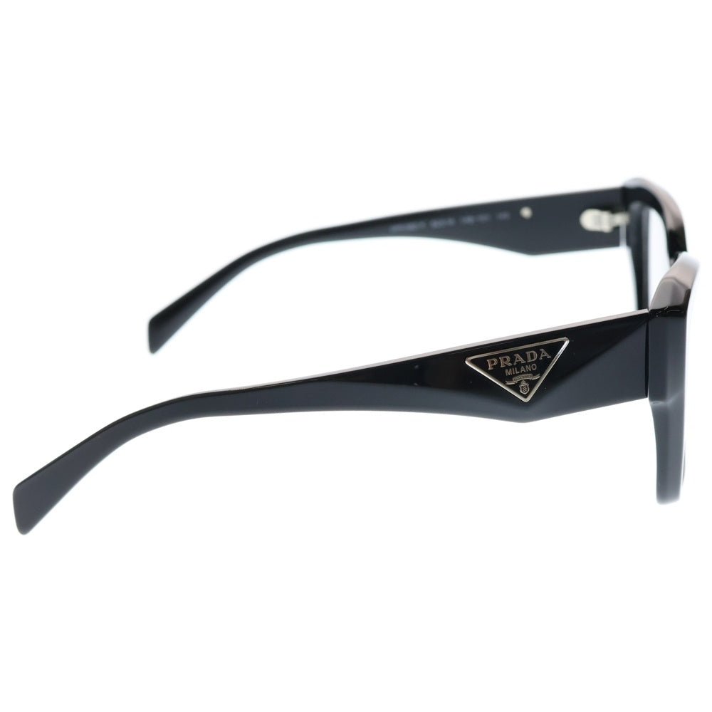 PRADA(プラダ) Glasses トライアングルロゴ スクエアアイウェア 眼鏡 ブラック VPR 09Z-F