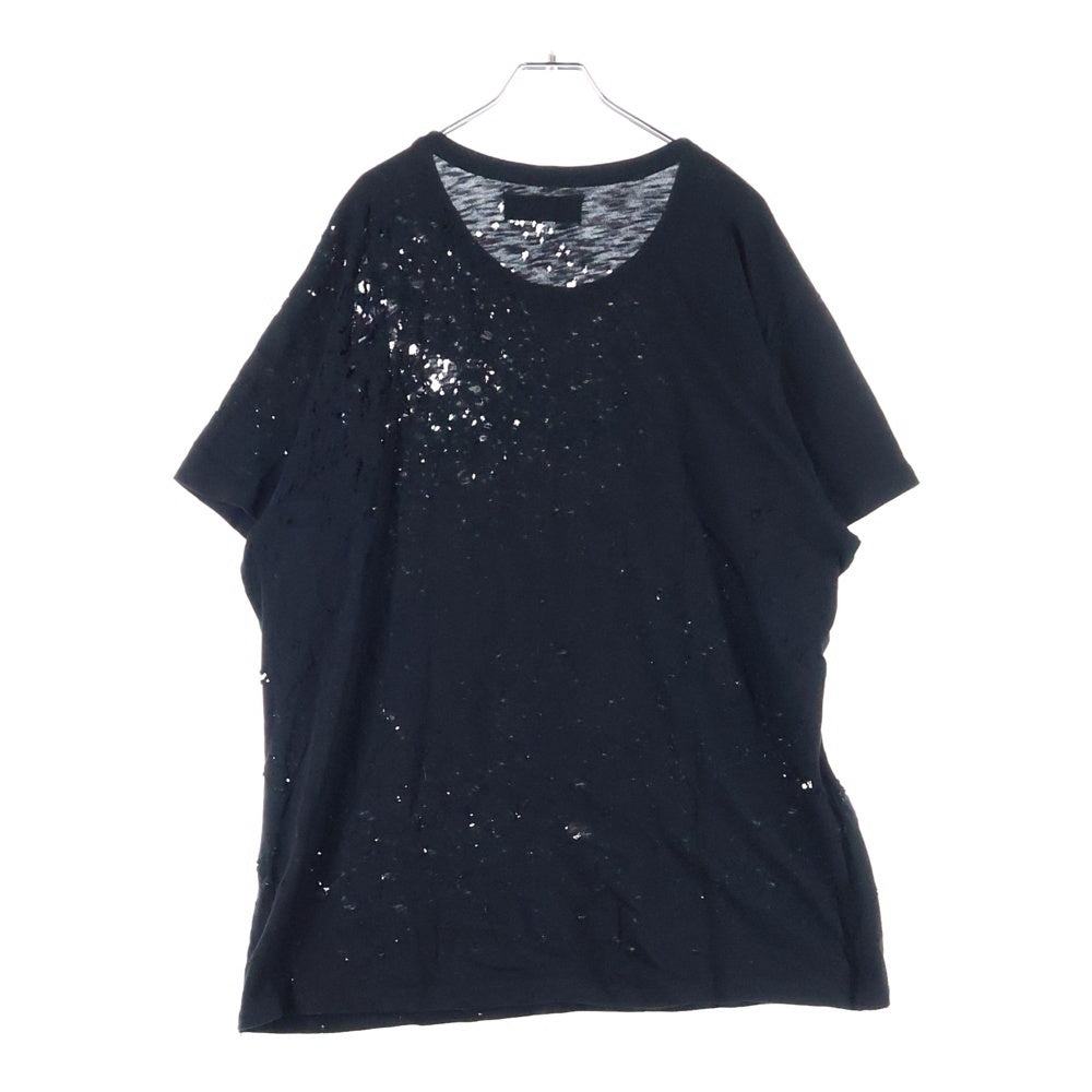 AMIRI(アミリ) MA Shotgun T-Shirt ショットガン ダメージ加工 半袖Tシャツ ブラック