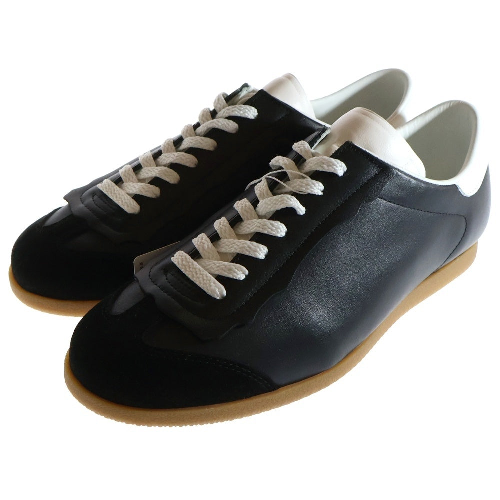 Maison Margiela 22(メゾンマルジェラ) 23SS Feather Light フェザーライト レザーローカットスニーカー ブラック S57WS0465