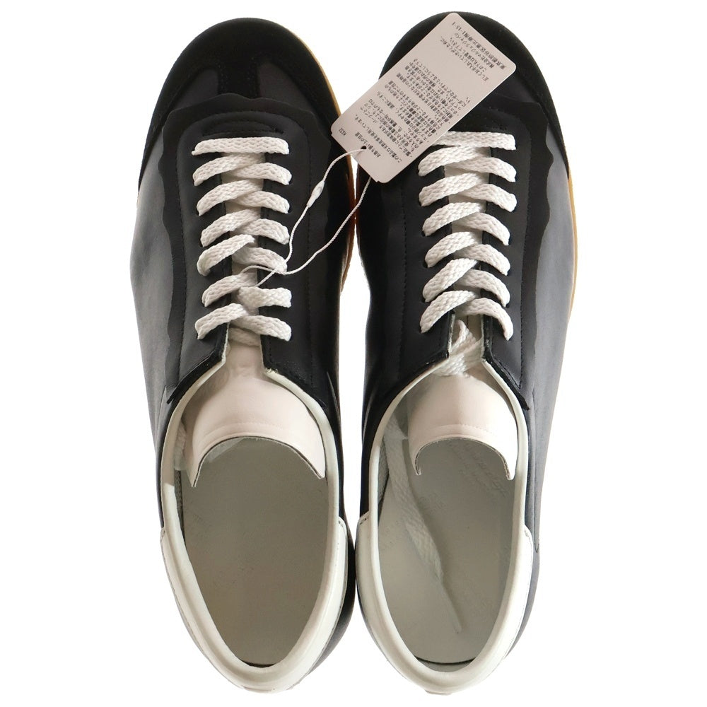 Maison Margiela 22(メゾンマルジェラ) 23SS Feather Light フェザーライト レザーローカットスニーカー ブラック S57WS0465