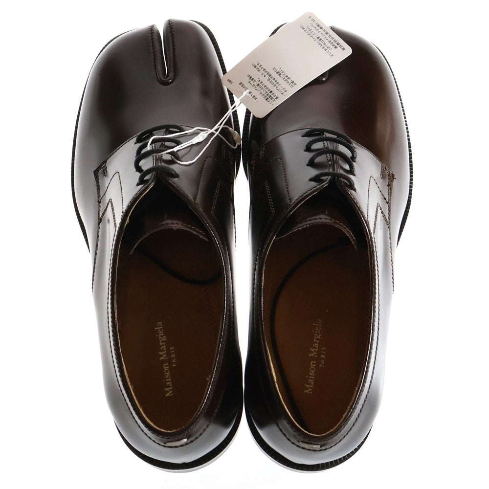 Maison Margiela 22(メゾンマルジェラ) 21AW Tabi Loafers 足袋 タビ ローファー レザーローカットシューズ ブラウン S58WR0035
