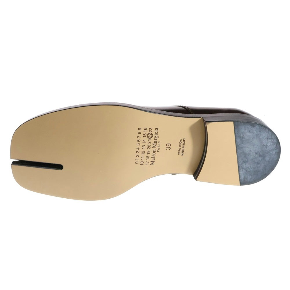 Maison Margiela 22(メゾンマルジェラ) 21AW Tabi Loafers 足袋 タビ ローファー レザーローカットシューズ ブラウン S58WR0035