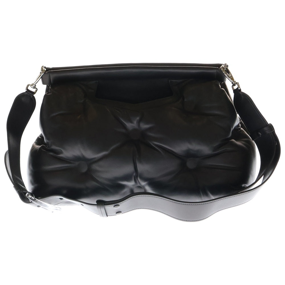 Maison Margiela 11(メゾンマルジェラ11) 22AW GLAM SLAM CLASSIQUE グラム スラム クラシック レザーショルダーバッグ ブラック S56WG0177