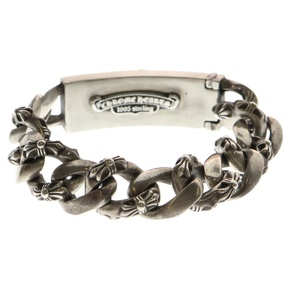 CHROME HEARTS(クロムハーツ) ID DAGGER ダガーIDファンシーリンクブレスレット 13LINK シルバー BCA157