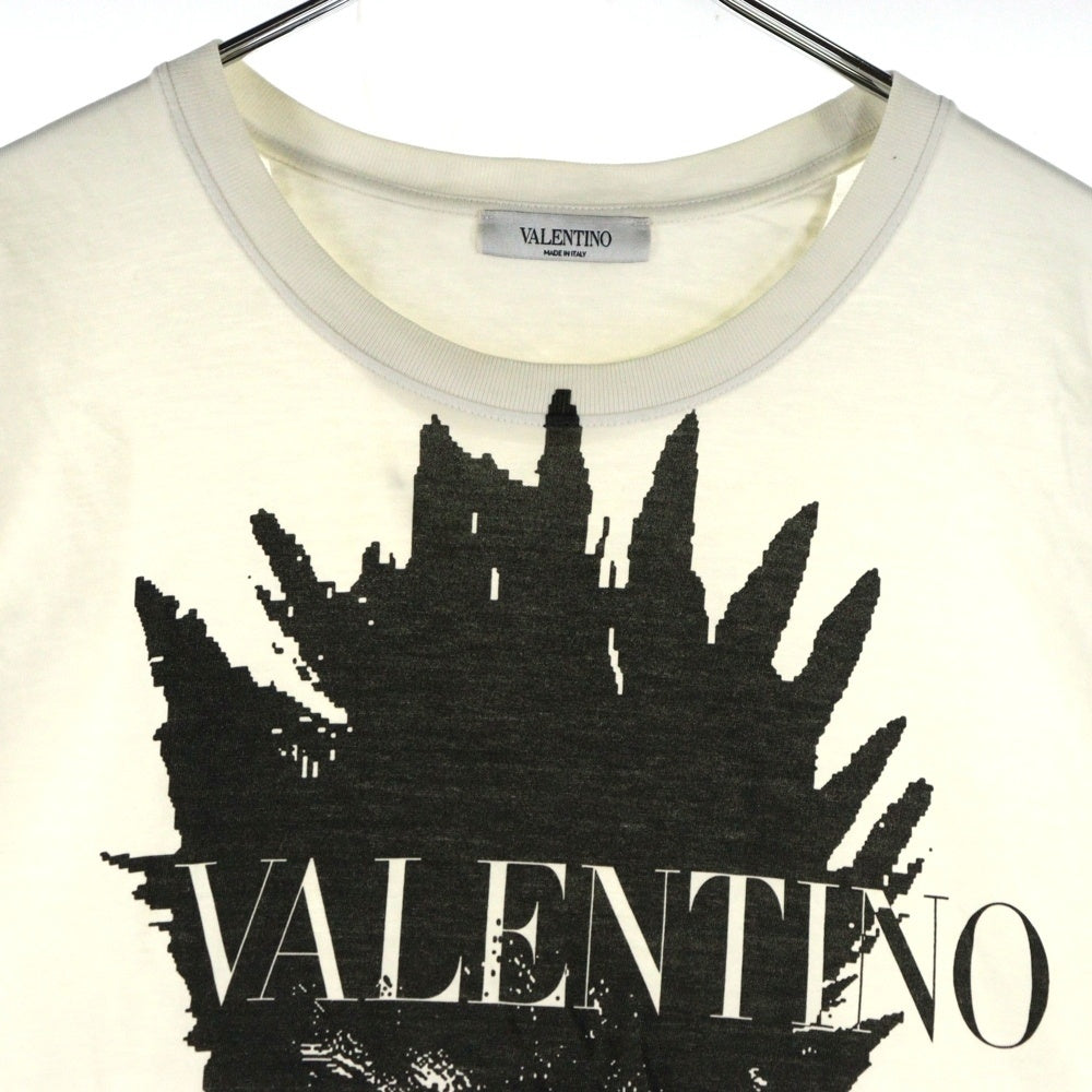 VALENTINO(ヴァレンティノ) Logo T-Shirt 半袖Tシャツ ホワイト RV3MG00PGGQ