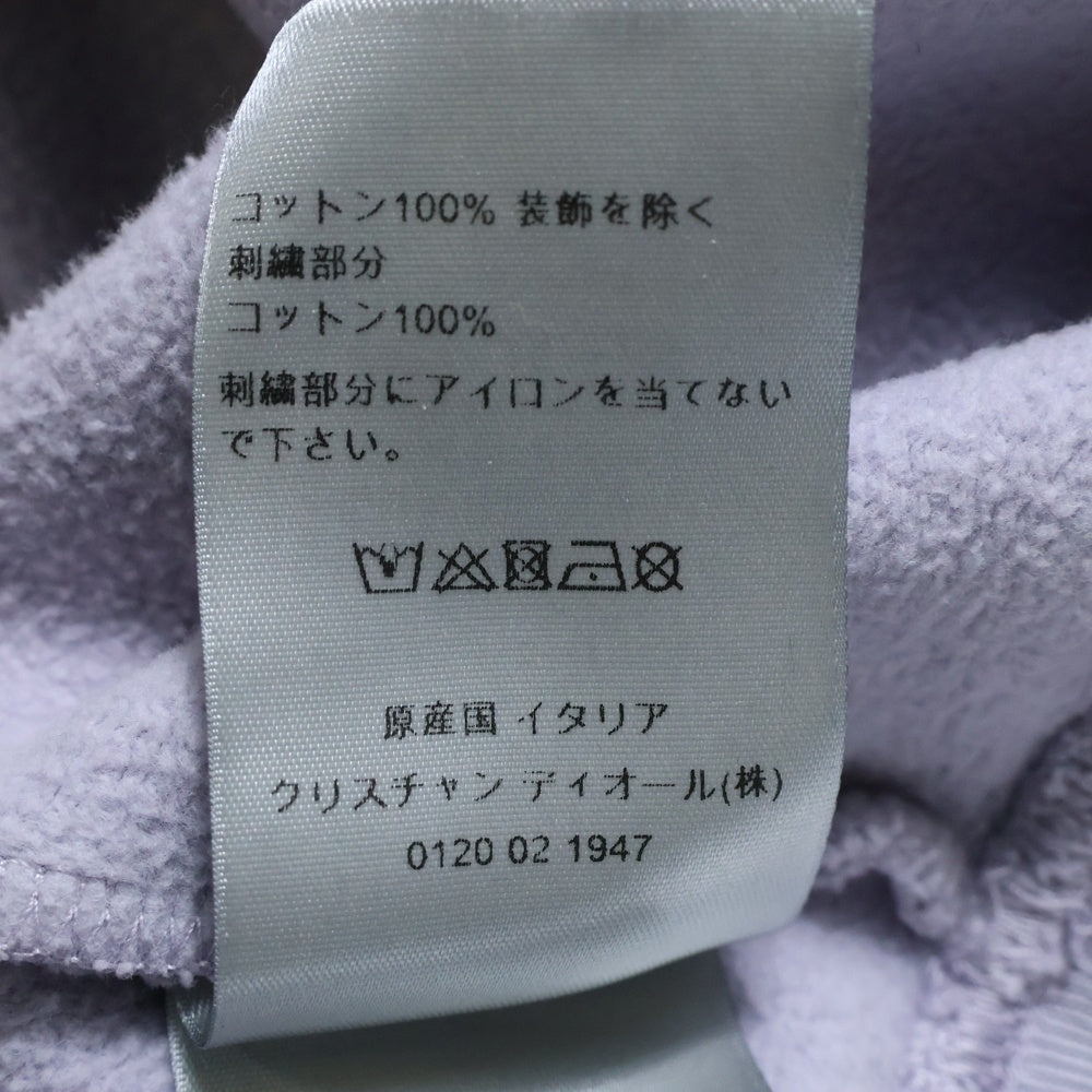 DIOR(ディオール) 22AW Half-Zipped Long-Sleeved Sweatshirt ロゴ刺繍 ハーフジップスウェットトレーナー グレー 313J650A0807