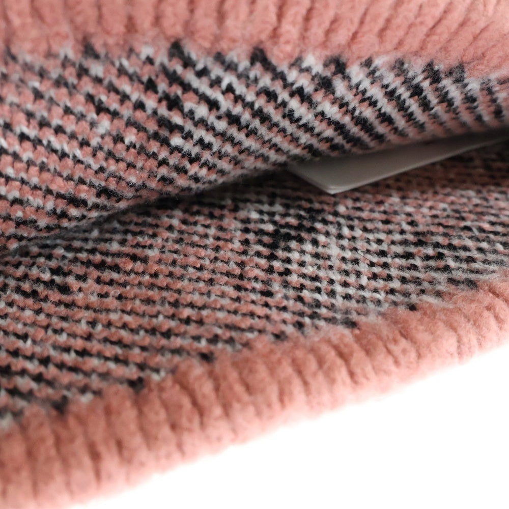 CELINE(セリーヌ) Knit Beanie エイミードリアン 犬柄 ニットビーニー ニット帽 帽子 ピンク 2A97W531Q