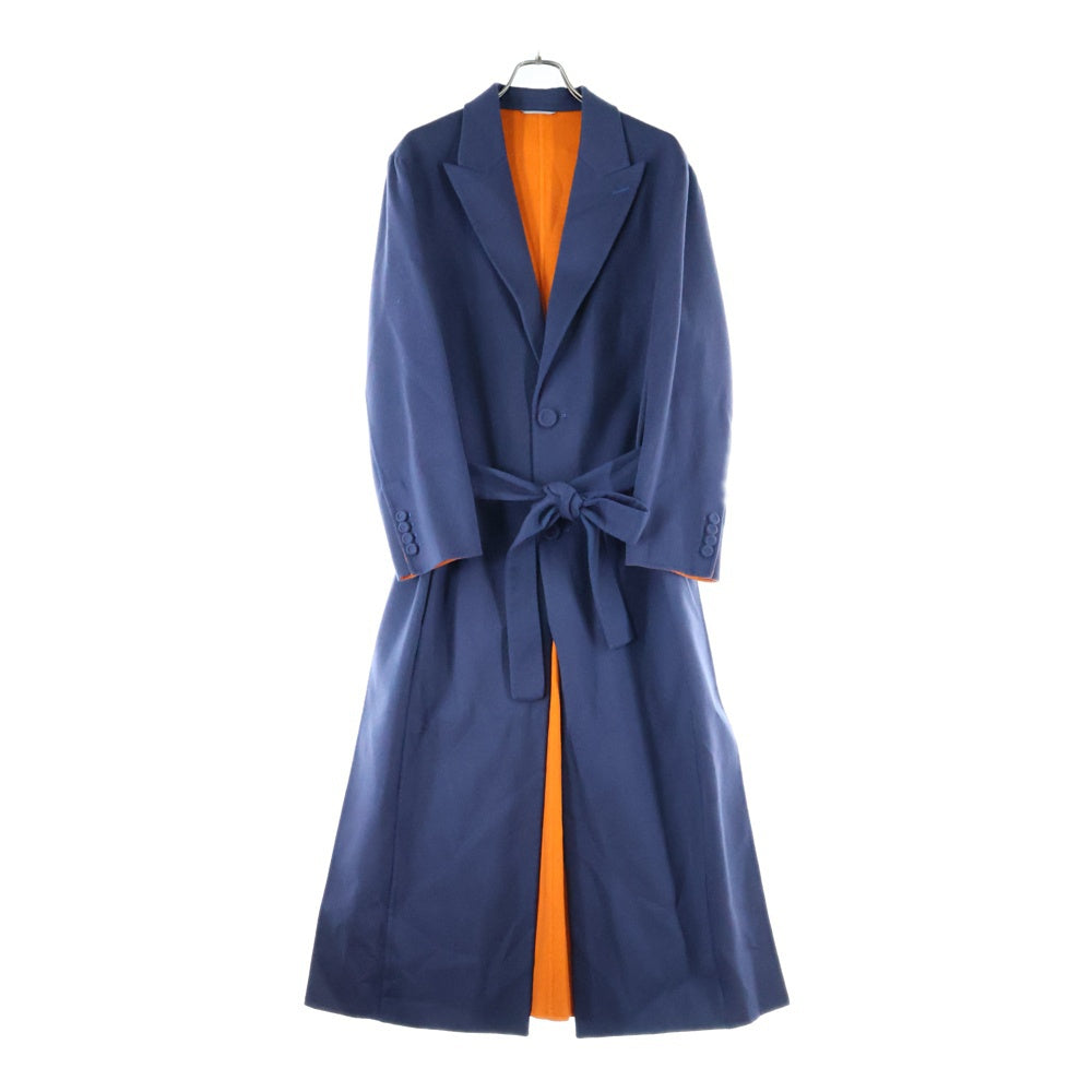 DIOR(ディオール) Wool Coat ウール ロングコート ネイビー 143C350A4748
