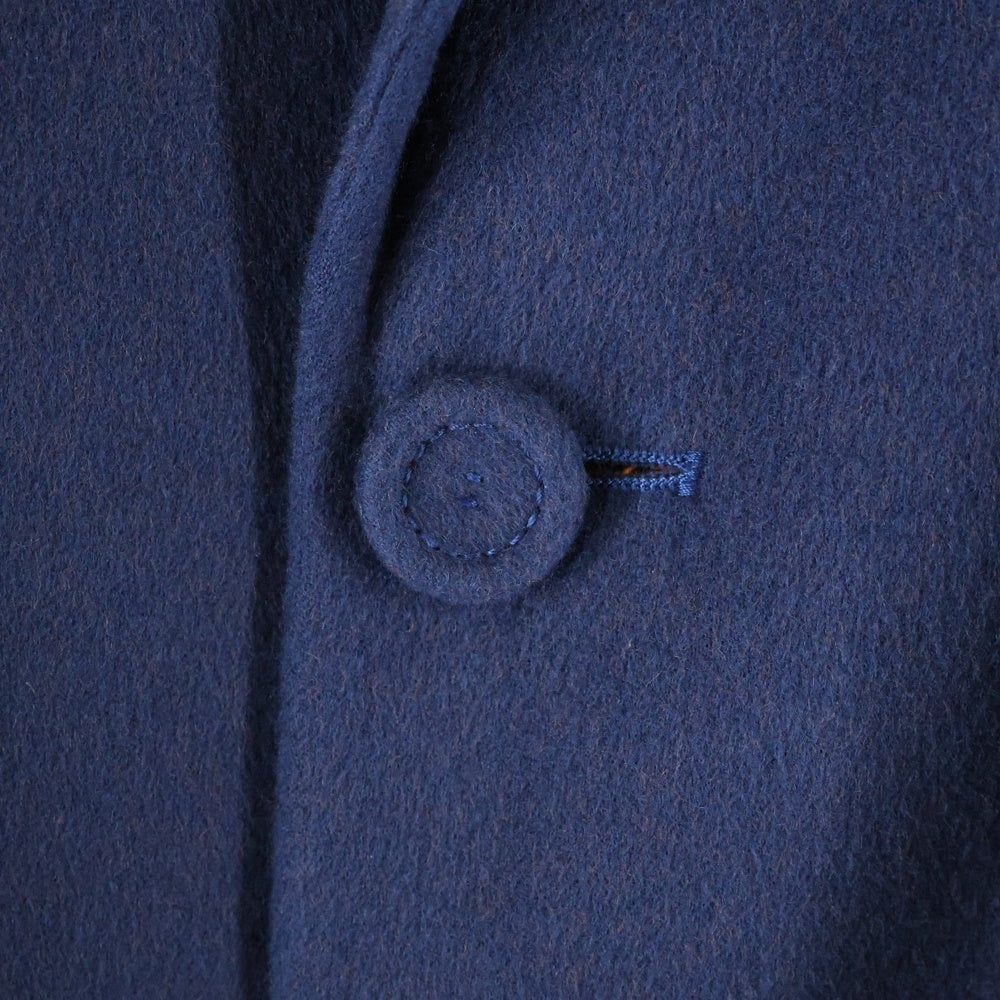 DIOR(ディオール) Wool Coat ウール ロングコート ネイビー 143C350A4748