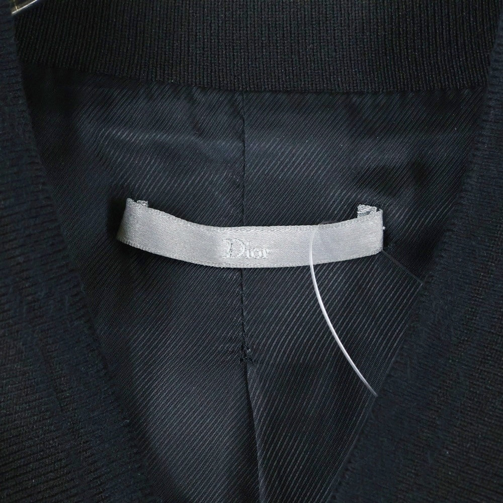 DIOR(ディオール) Leather Bomber Jacket レザーボンバージャケット ブラック 863L420A0306