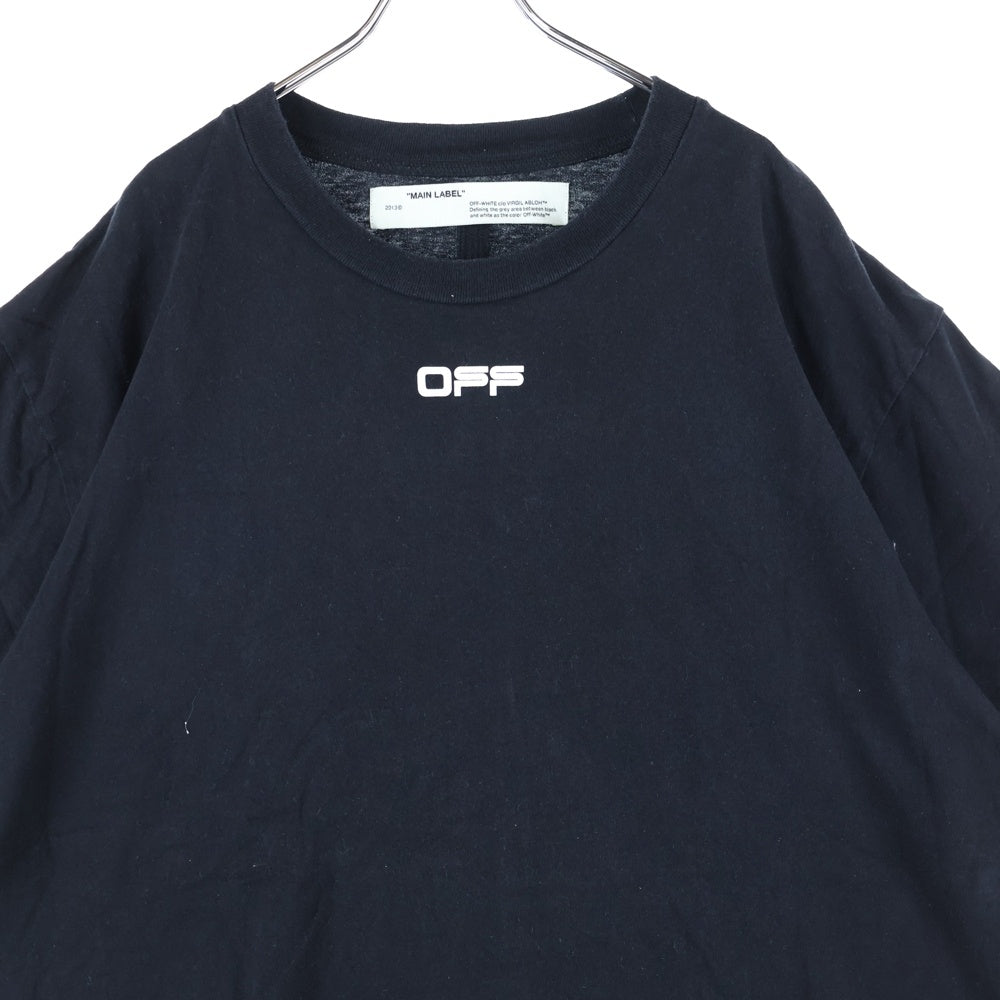 OFF-WHITE(オフホワイト) 20SS Airport Tape T-Shirt 半袖Tシャツ ブラック OMAA038S20185003