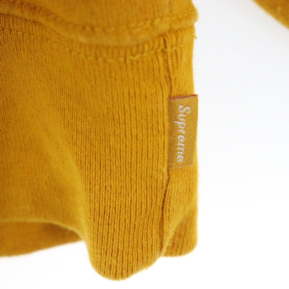 SUPREME(シュプリーム) 20SS Known As Hooded Sweatshirt ノウンアスフーデッドスウェットシャツ ロゴプリントプルオーバースウェットパーカー イエロー