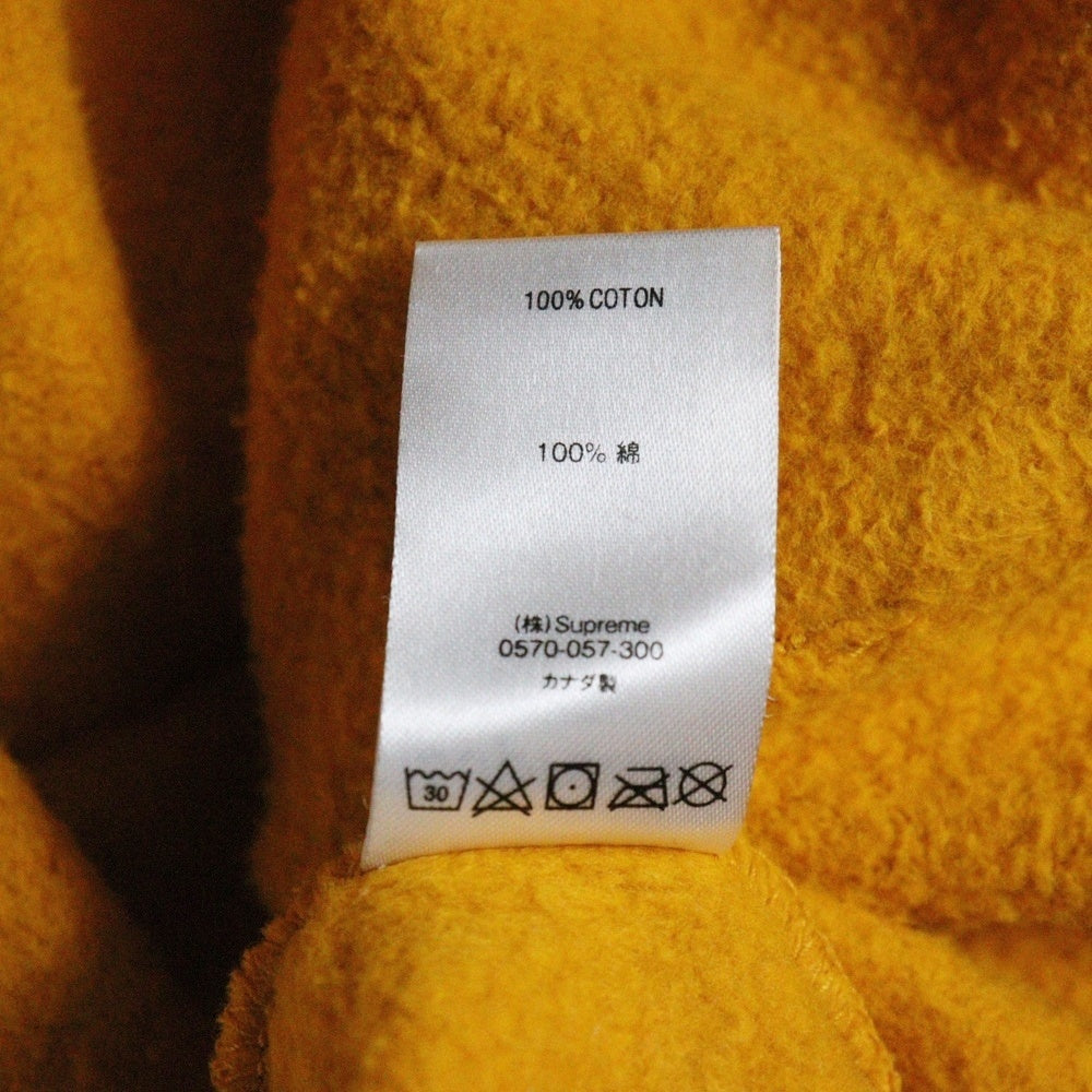 SUPREME(シュプリーム) 20SS Known As Hooded Sweatshirt ノウンアスフーデッドスウェットシャツ ロゴプリントプルオーバースウェットパーカー イエロー