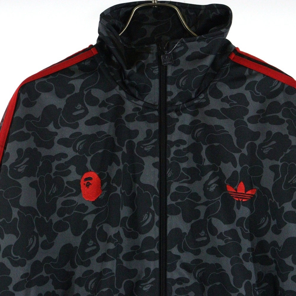 【訳あり】adidas × A BATHING APE トラックジャケット　L adidas Originals(アディダスオリジナルス) ×A BATHING APE BAPE
