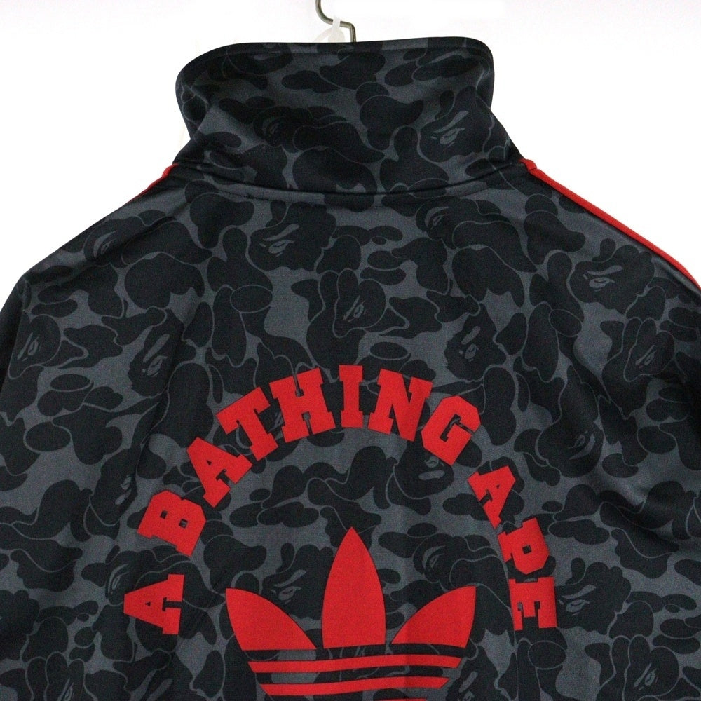 【訳あり】adidas × A BATHING APE トラックジャケット　L adidas Originals(アディダスオリジナルス) ×A BATHING APE BAPE
