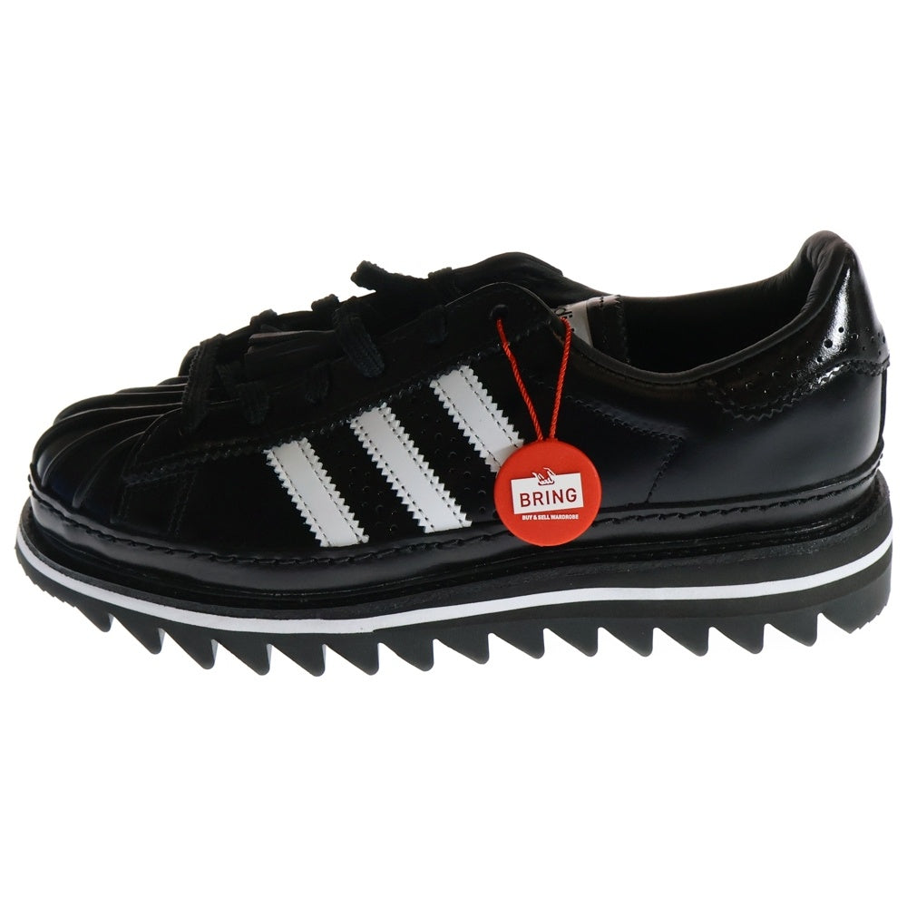 adidas Originals(アディダスオリジナルス) CLOT SUPERSTAR BY EC クロット スーパースター ローカットスニーカー ブラック レディース US5.5/23.5cm IH5953