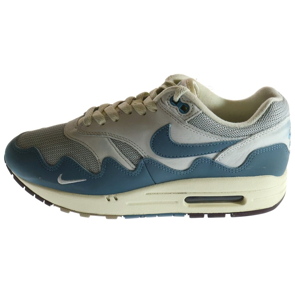 NIKE(ナイキ) ×PATTA AIR MAX 1 /P パタ エアマックス1 ローカットスニーカー グレー US7.5/25.5cm DH1348-004