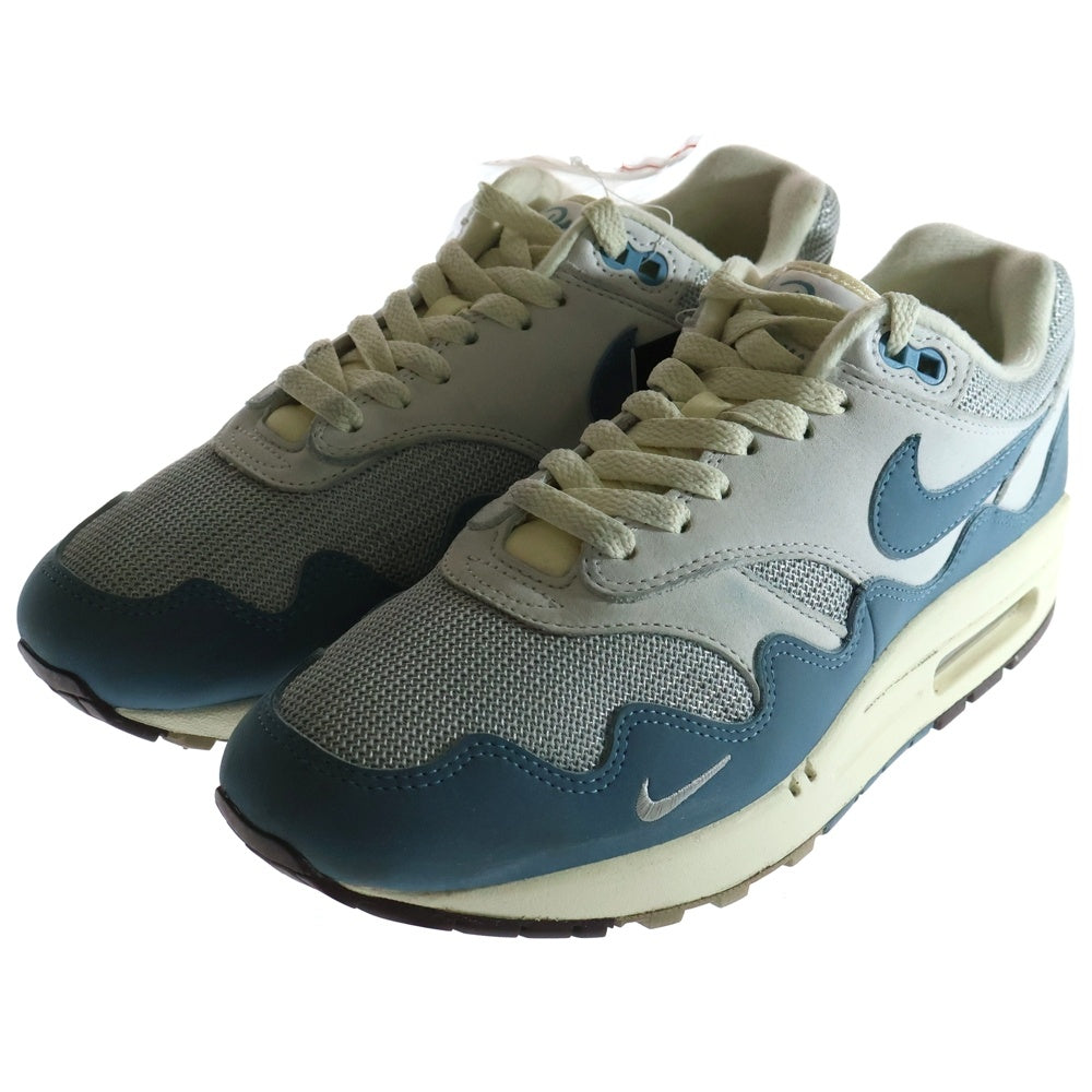 NIKE(ナイキ) ×PATTA AIR MAX 1 /P パタ エアマックス1 ローカットスニーカー グレー US7.5/25.5cm DH1348-004