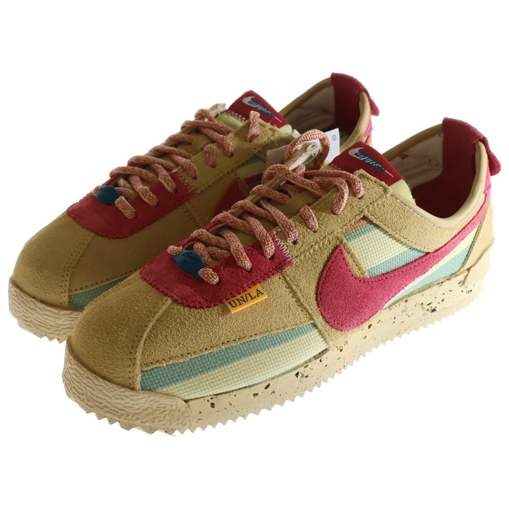NIKE(ナイキ) ×UNION CORTEZ SP ユニオン コルテッツ ローカットスニーカー ベージュ US7.5/25.5cm DR1413-200